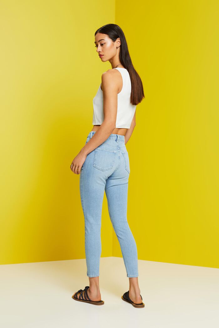 Skinny Jeans in Cropped-Länge