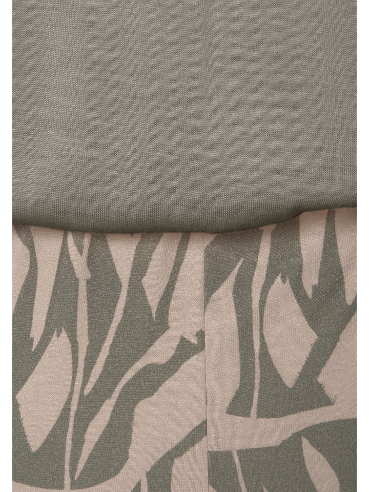 Buffalo Overall in khaki-sand bedruckt günstig kaufen