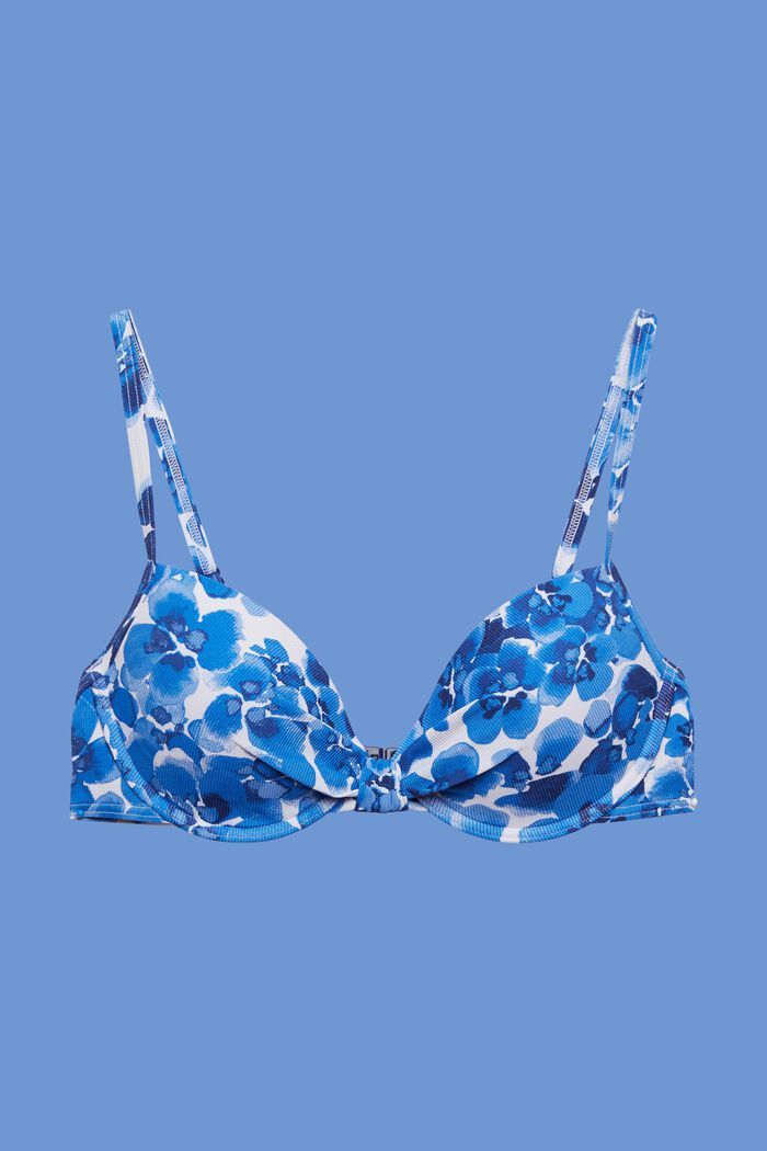 Recycelt: Wattiertes Bügel-Bikinitop