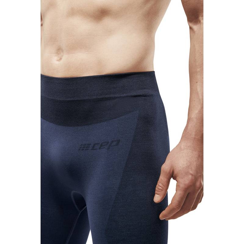 CEP Merino 3/4 Skiing Base Tights Leggings Herren