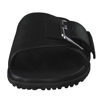 UGG Solivan Buckle Slide in schwarz