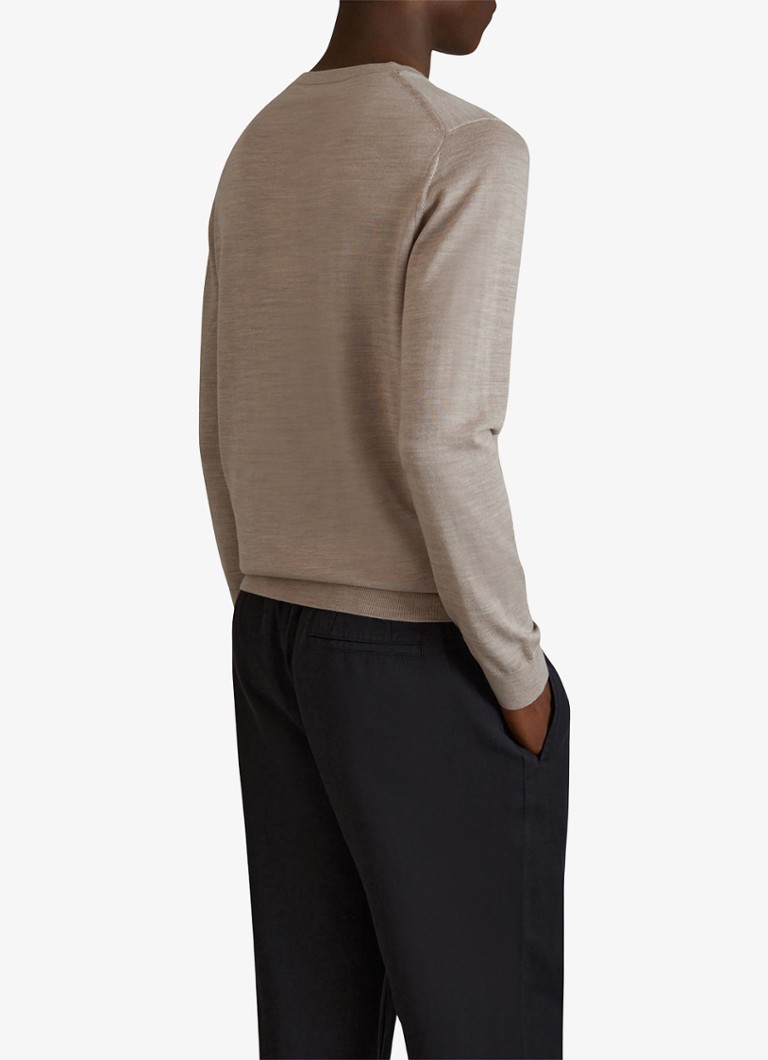 Reiss Wessex fine-knit wool pullover