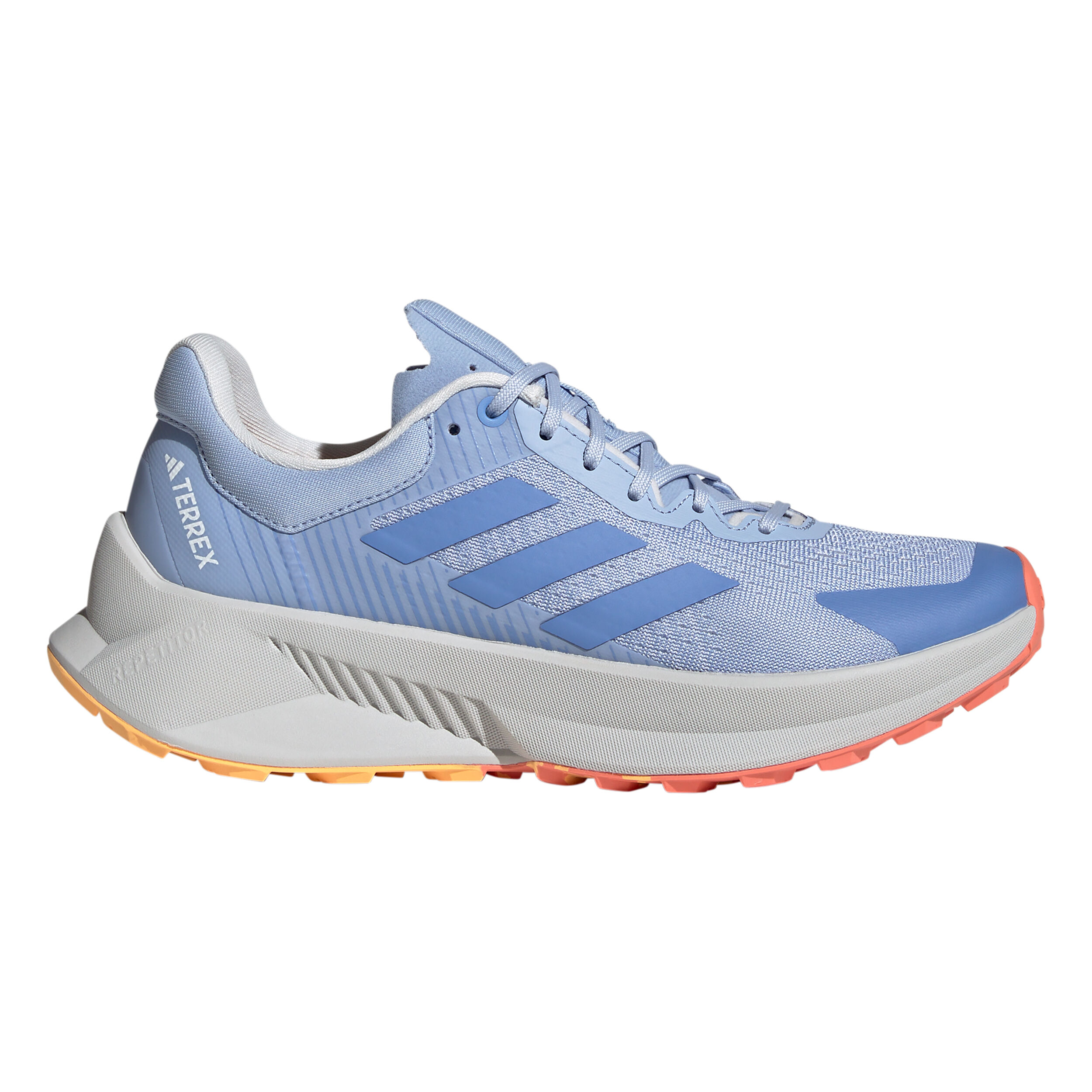 Terrex Soulstride Flow Trailschuh Damen - Flieder, Grau