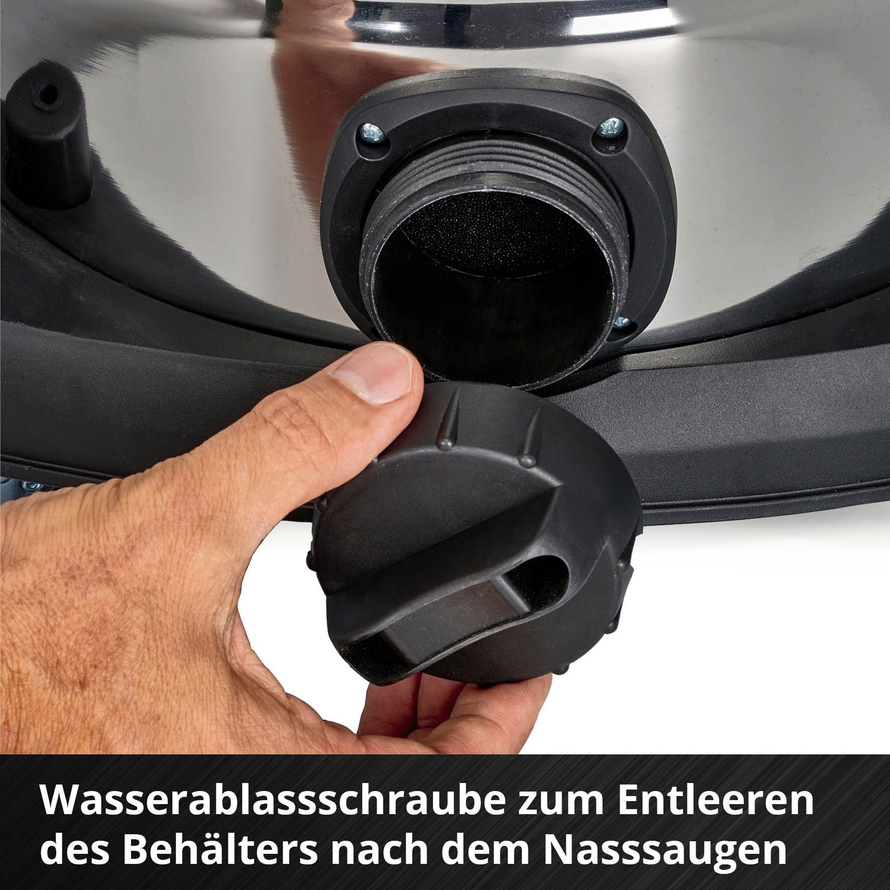 Einhell Nass-Trocken-Akkusauger TE-VC 36/30 Li S-Solo, 900 W, mit Beutel, Power X-Change, ohne Akku und Ladegerät