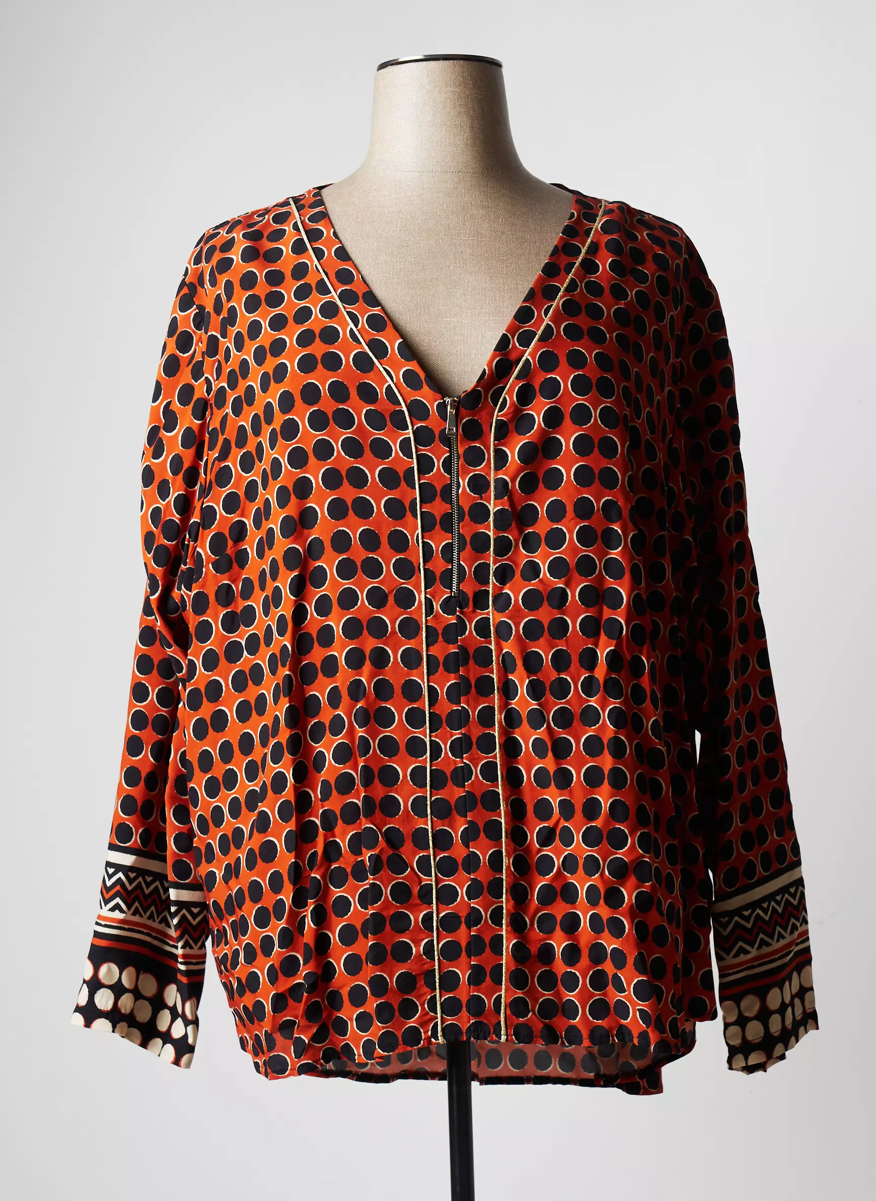 Fred Sabatier Blouses Femme couleur orange