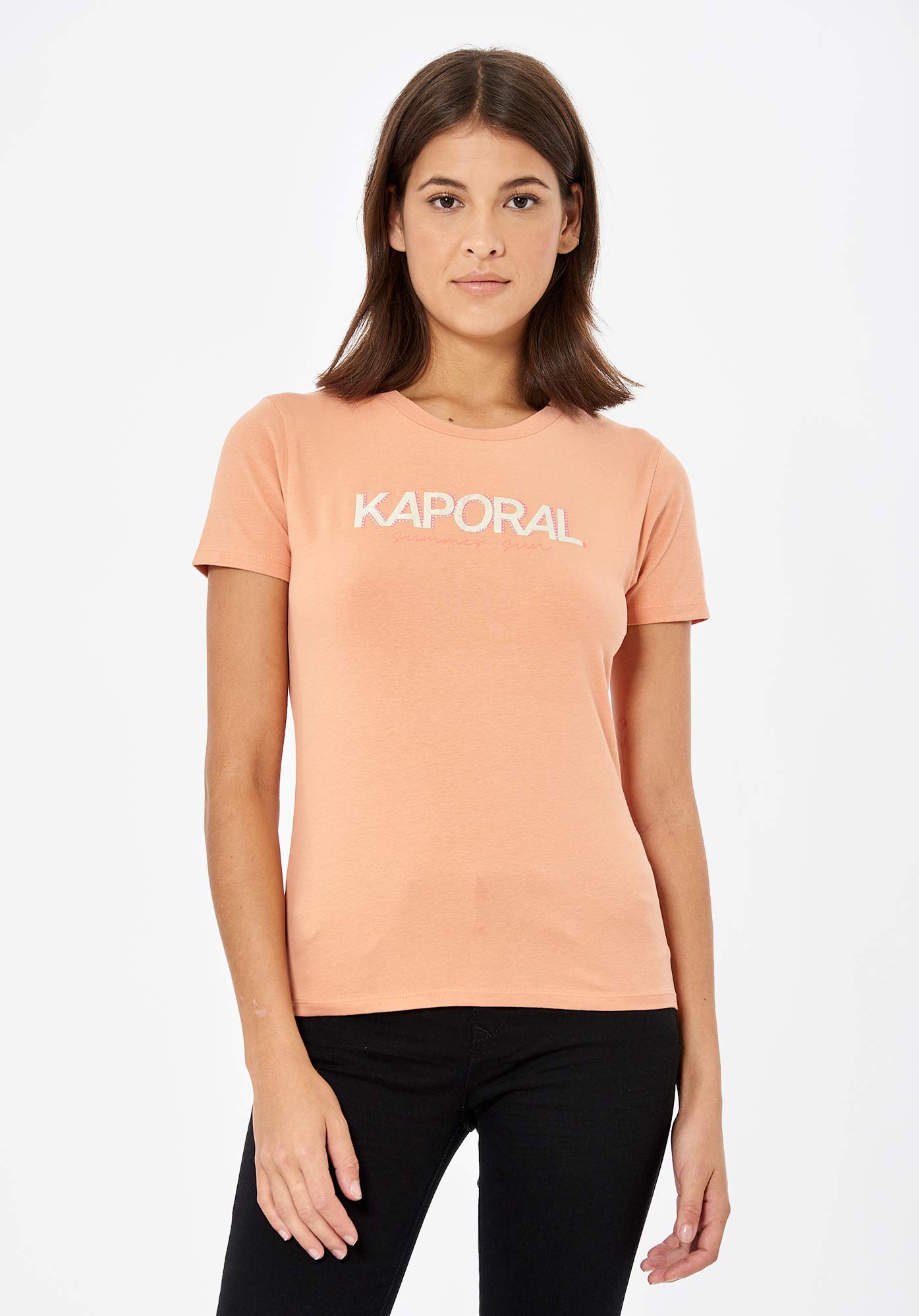 JASIC  T-shirt orange Femme