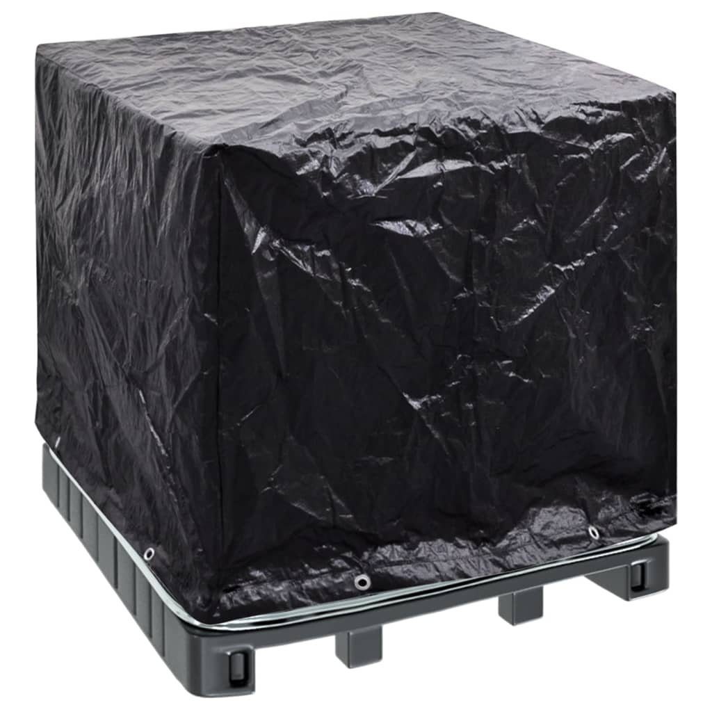 vidaXL Gartenmöbel-Schutzhülle Abdeckung für IBC-Tank 8 Ösen 116x100x120 cm (1-St)