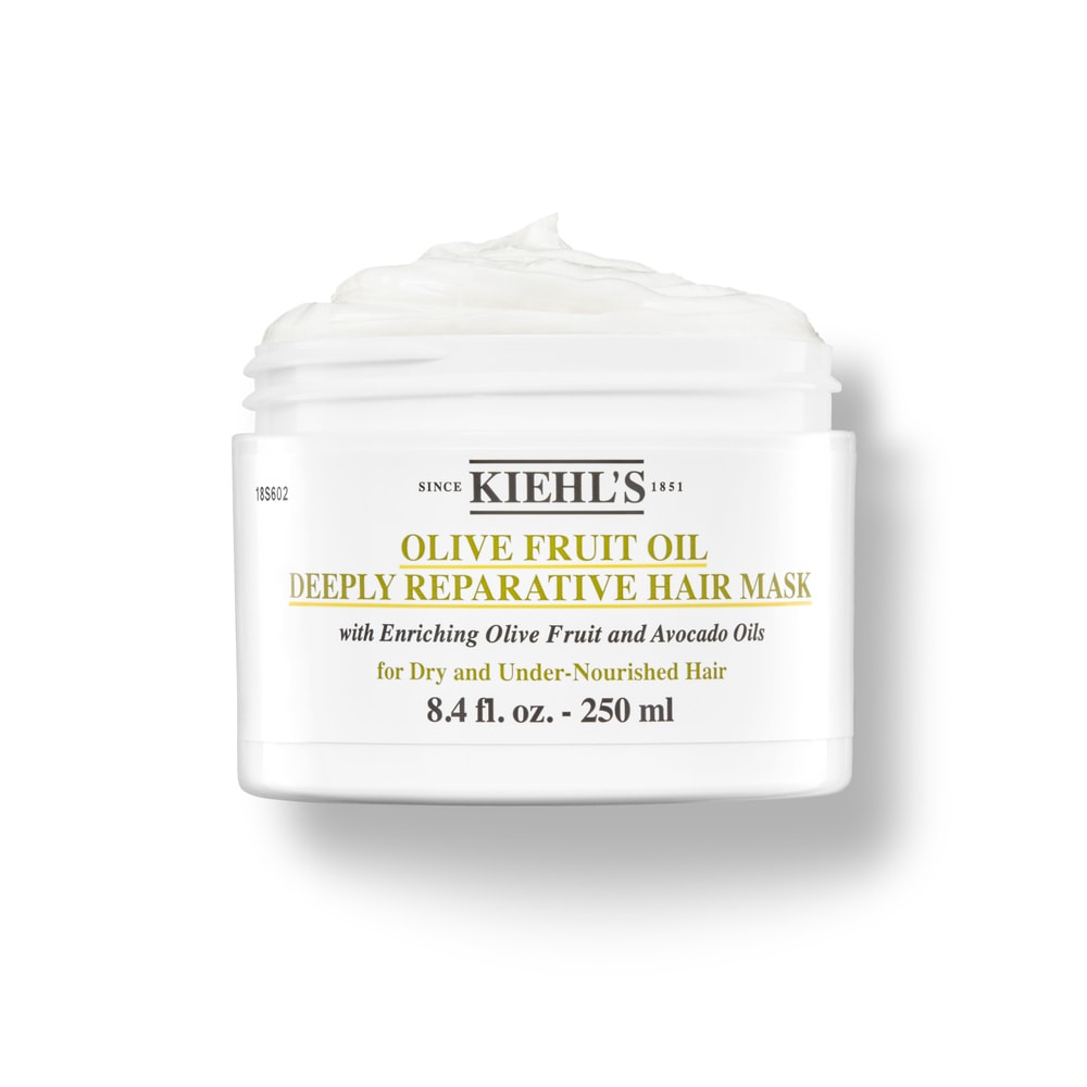 kiehl's Olive Fruit Oil Deeply Repairative HairMask Masque réparateur à l'huile d'olive pour cheveux secs et abîmés