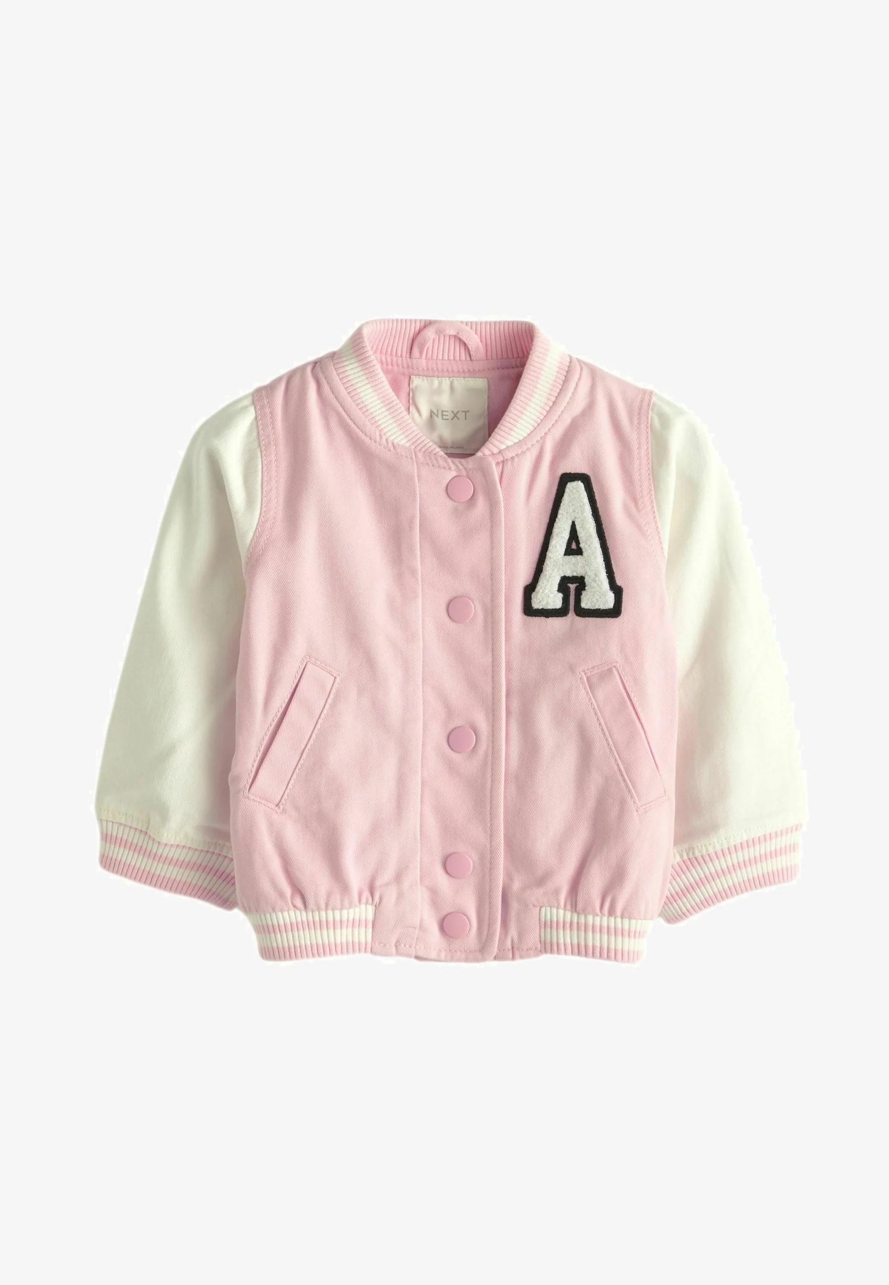 Chaqueta bomber de corte regular universitario