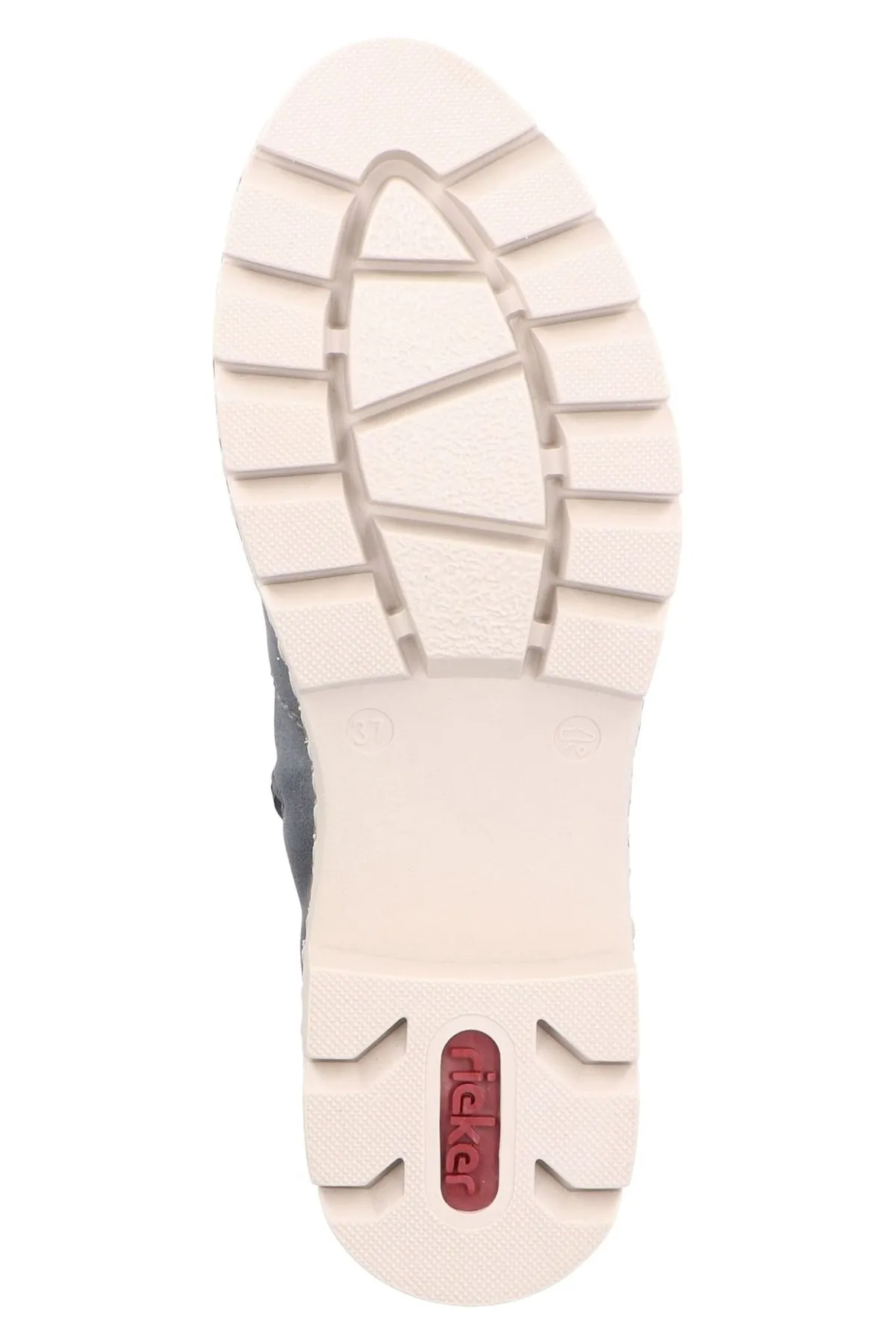 Rieker  Stiefelette - Blau - Blockabsatz