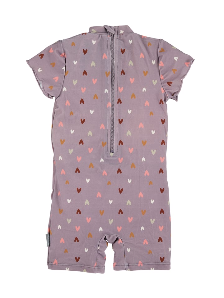 Sterntaler Schwimmanzug Herz in lila günstig kaufen
