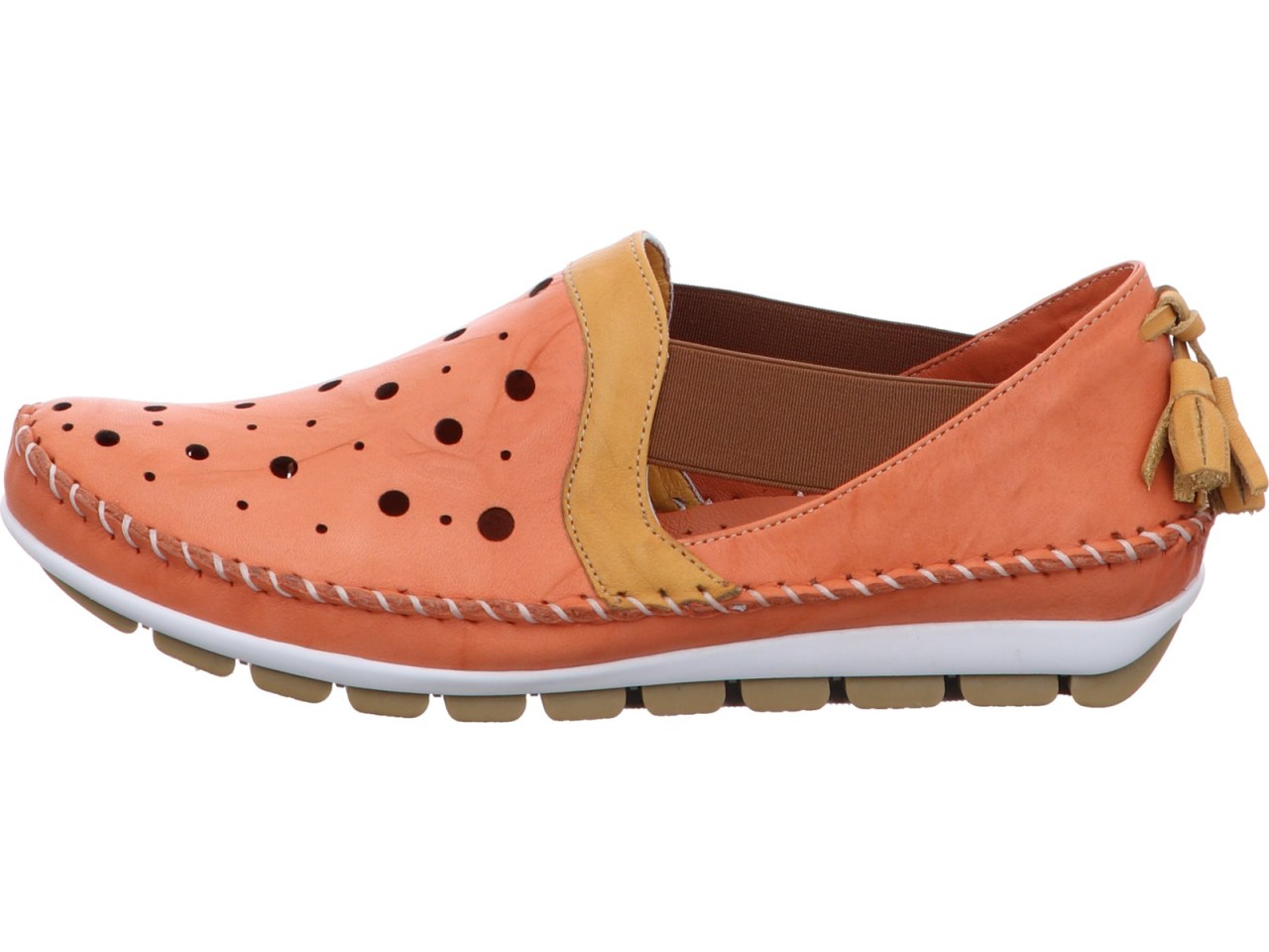 GEMINI Sportliche Slipper gelb