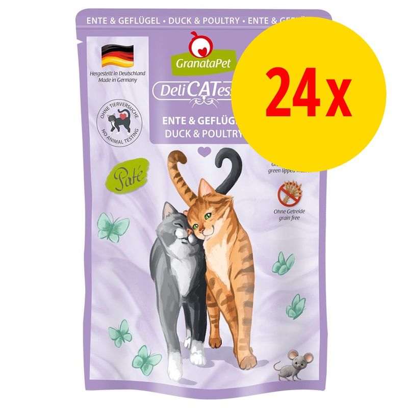 Sparpaket GranataPet DeliCatessen Pouch 24 x 85 g % bei bitiba.de