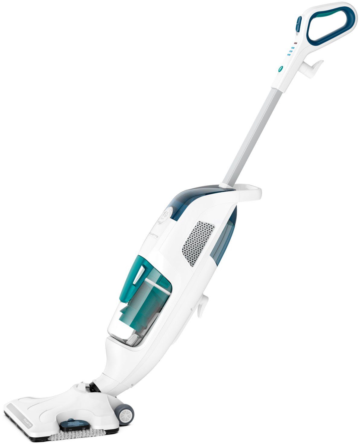 Rowenta Dampfreiniger + Staubsauger Clean&Steam Revolution RY7757, 1500 W, beutellos, gleichzeitig wischen und saugen, alle Bodenarten, Anti-Kalk-Kartusche