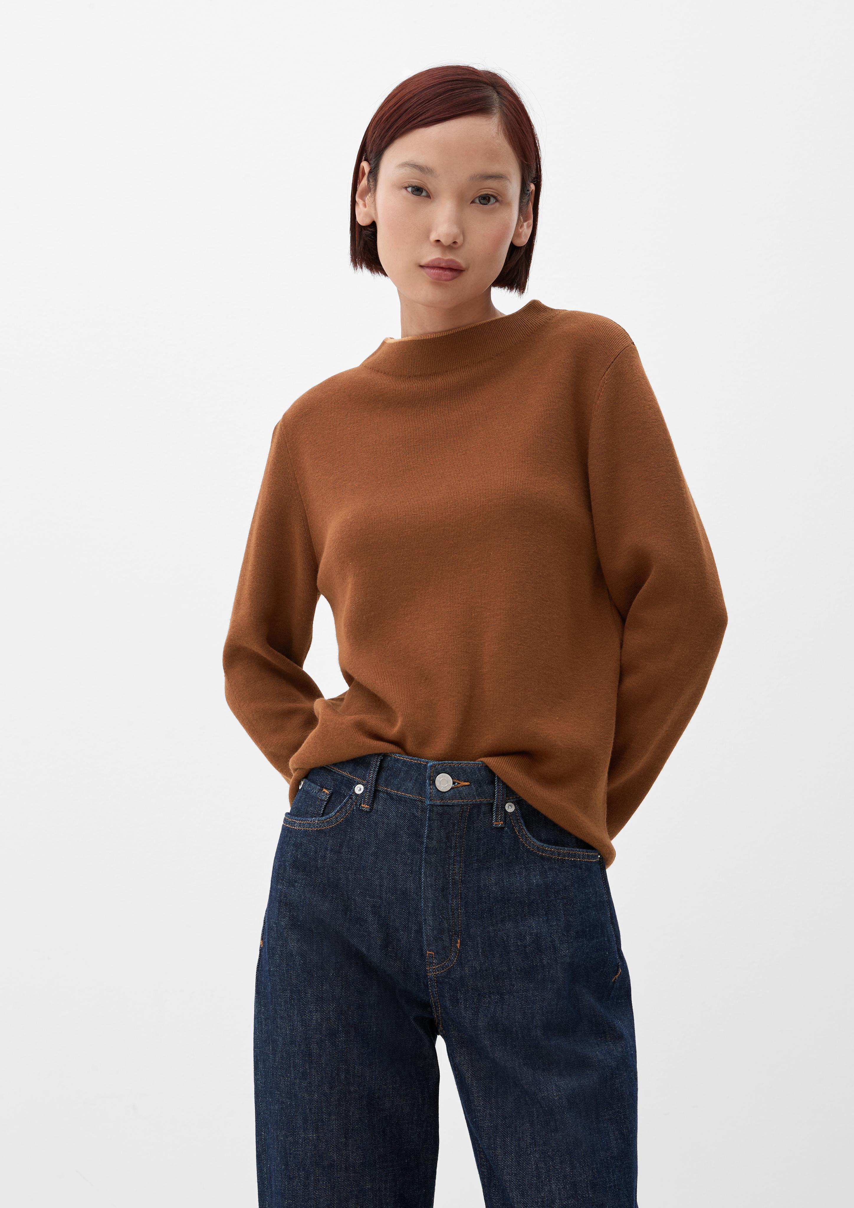 Feinstrickpullover aus Viskosestretch  2121145-8764