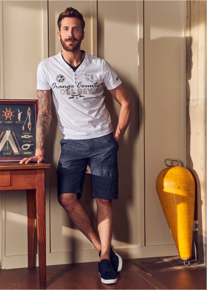 Cargo-Bermuda, Loose Fit