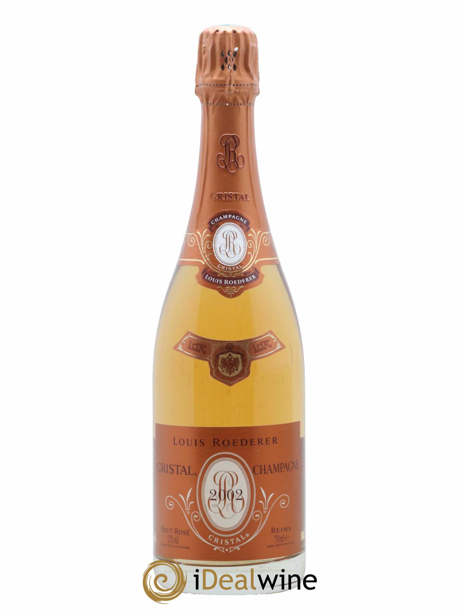 Cristal Louis Roederer  2002 - Lot de 1 Bouteille