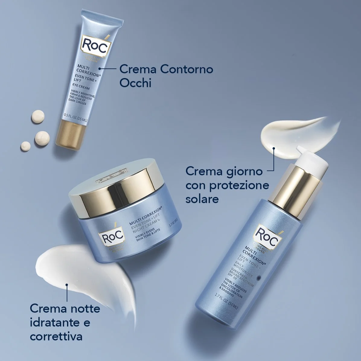 Multi Correxion Even Tone + Lift Crema Notte - Tratt.notte lifting viso , Tratt.viso notte illuminante, Tratt.notte antimacchie, Tratt. viso notte antimperfezioni