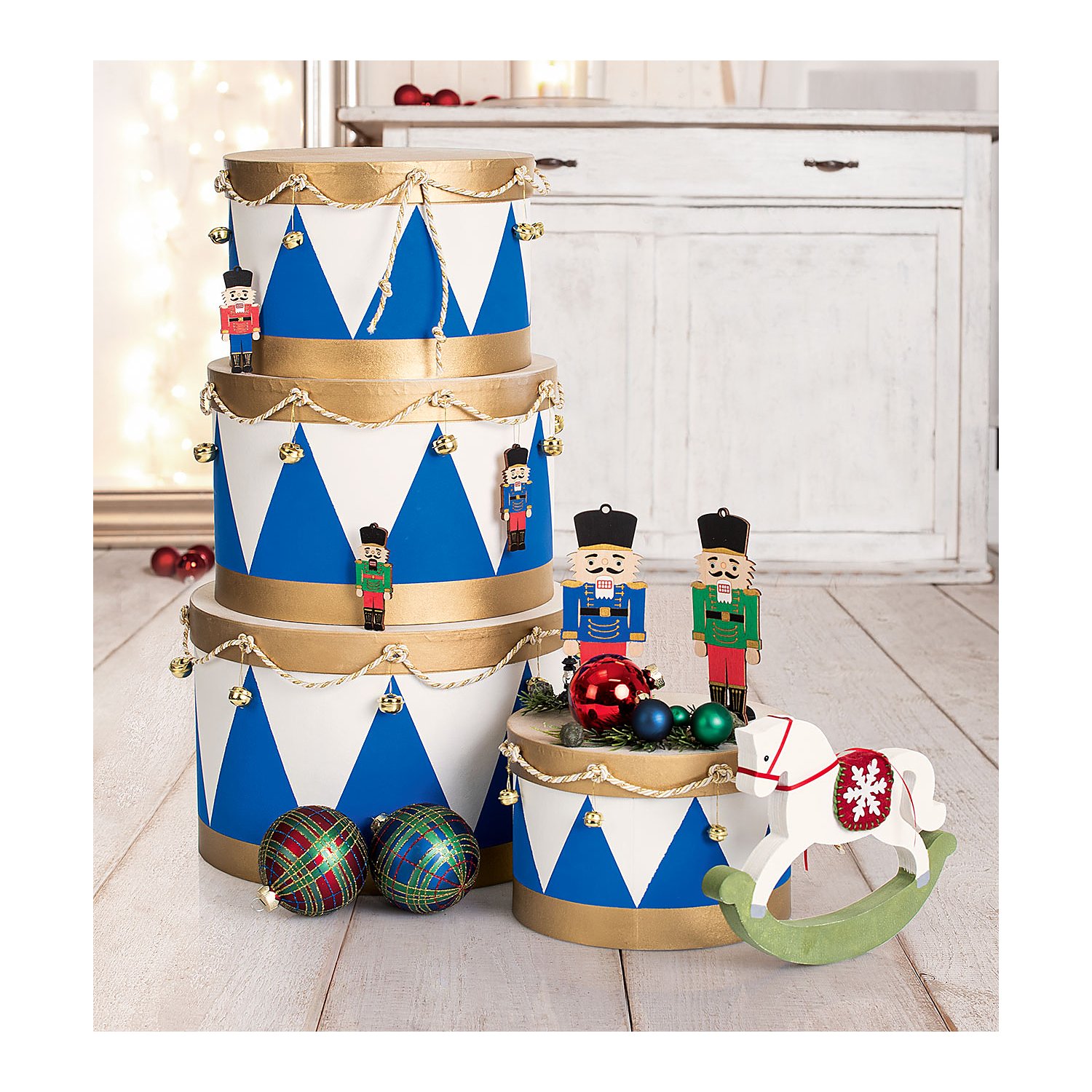 Kordel, creme-weiß-gold, 4 mm, 10 m