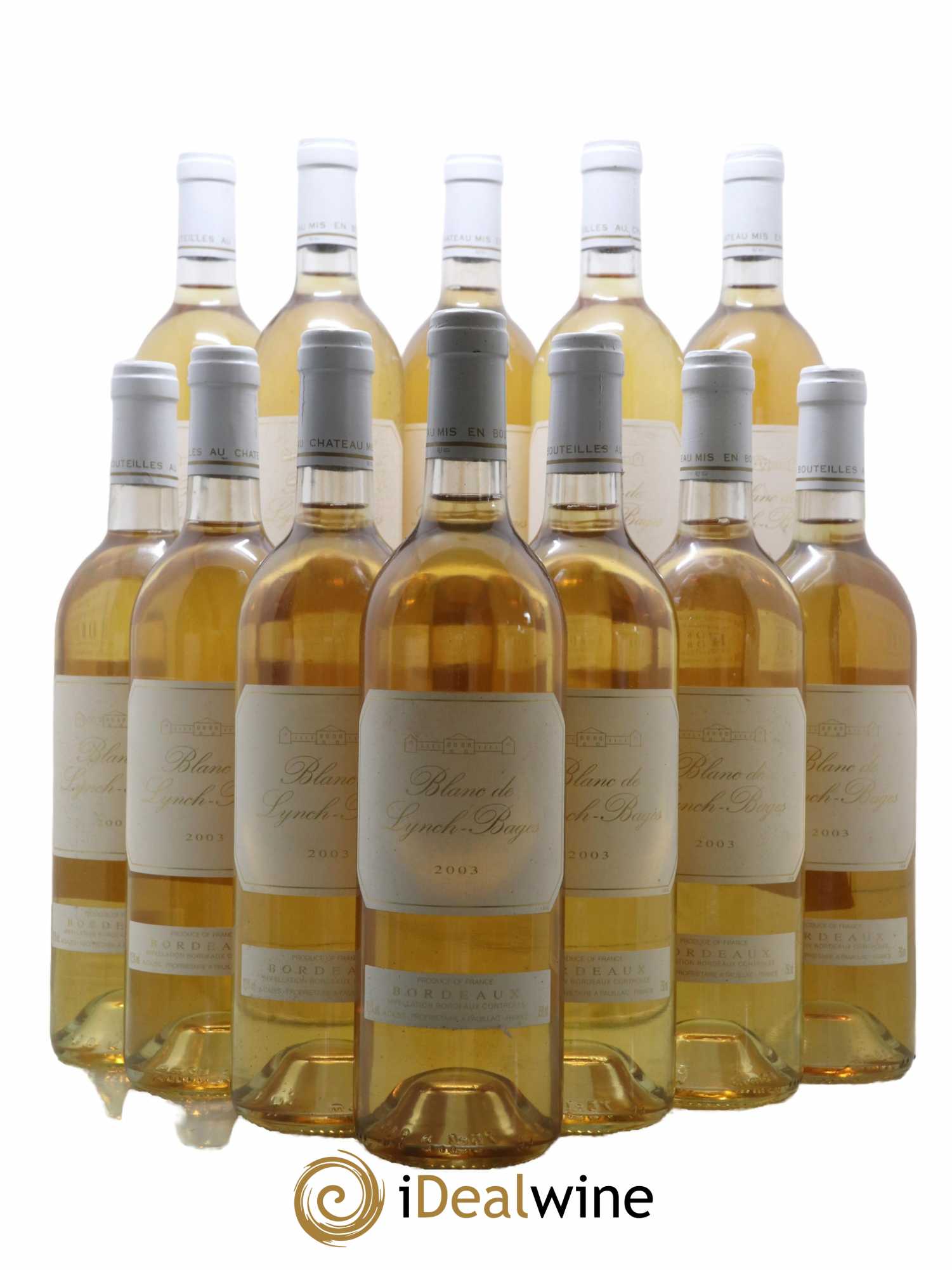 Blanc de Lynch Bages  2003 - Lot de 12 Bouteilles