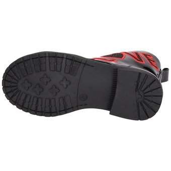 Puccetti Schnür Boots in schwarz