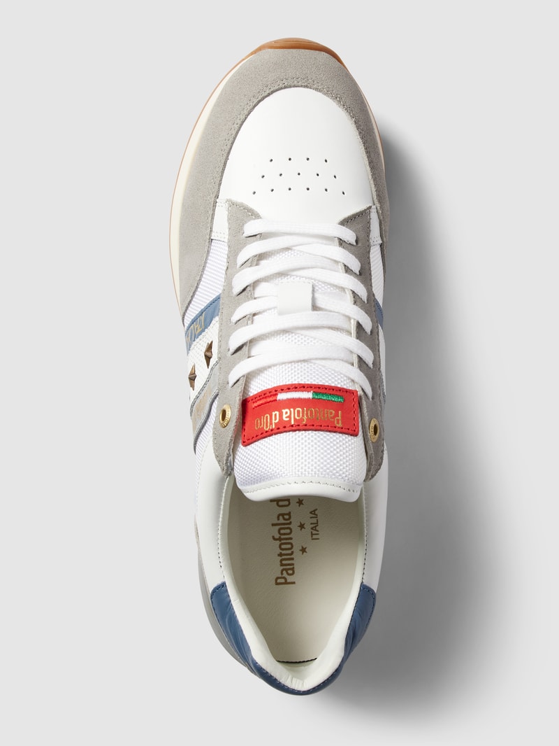 Sneaker mit Label-Details Modell 'IMOLA' in weiß