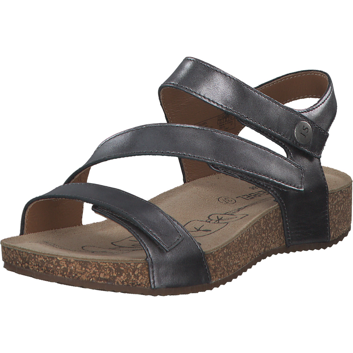 Josef Seibel Tonga 25 78519, Klassische Sandalen, Damen, ANTHRAZIT