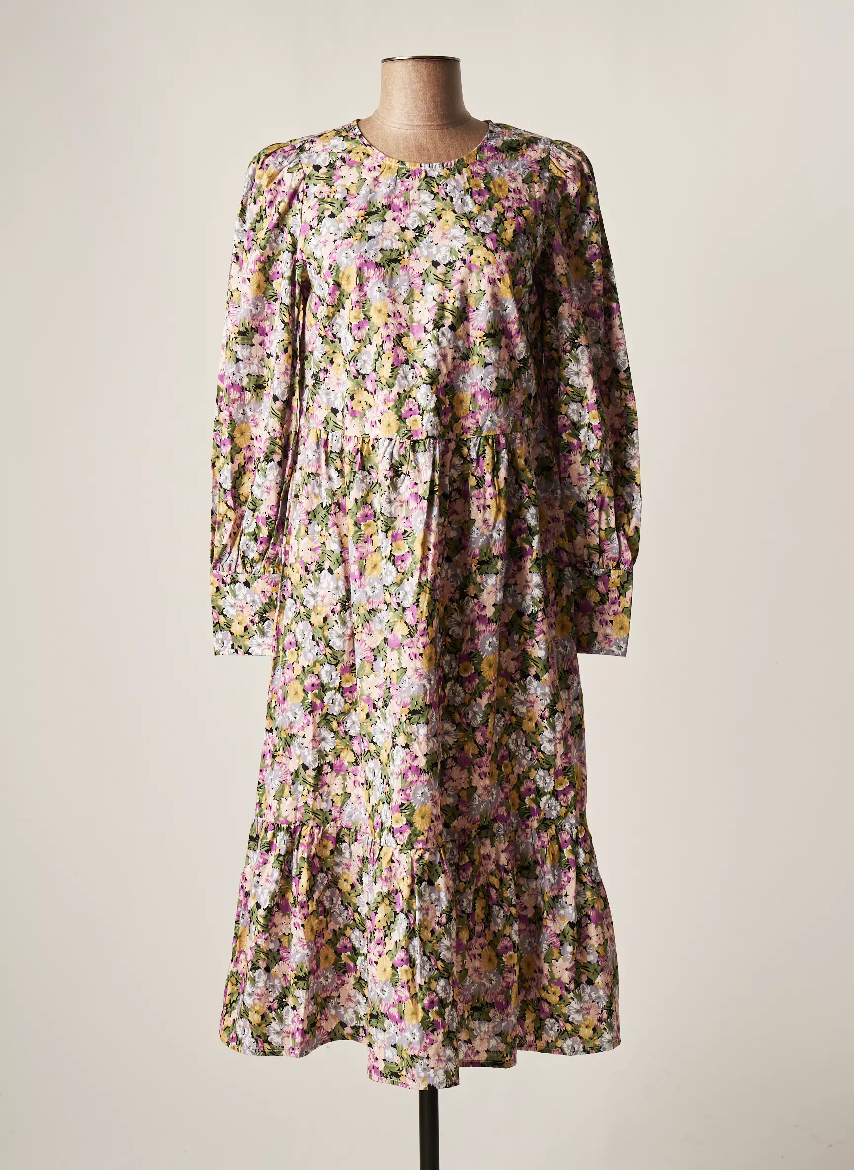 Only Robes Mi Longues Femme couleur violet