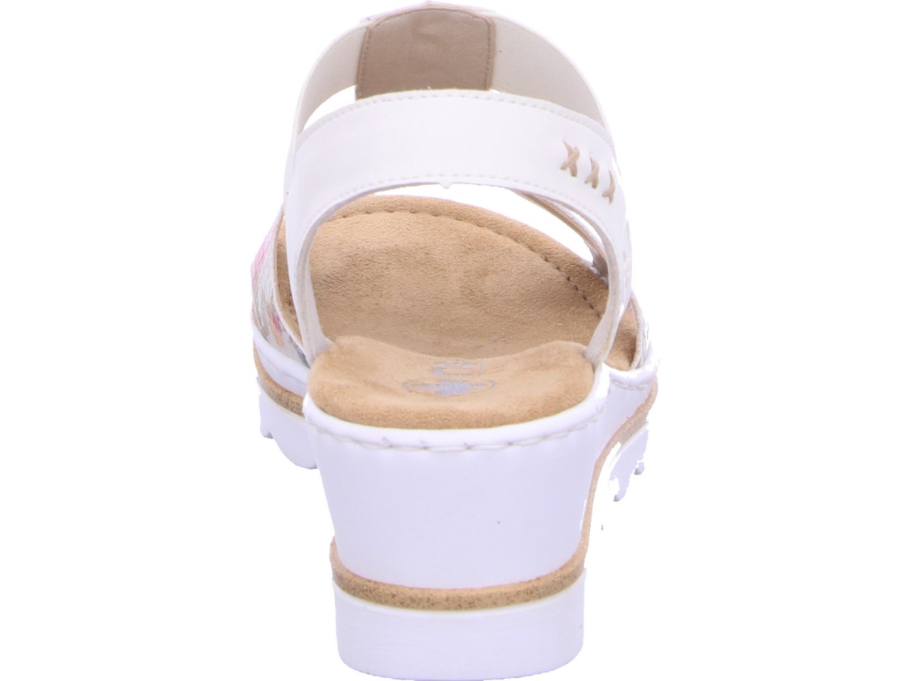 RIEKER Klassische Sandalen weiss