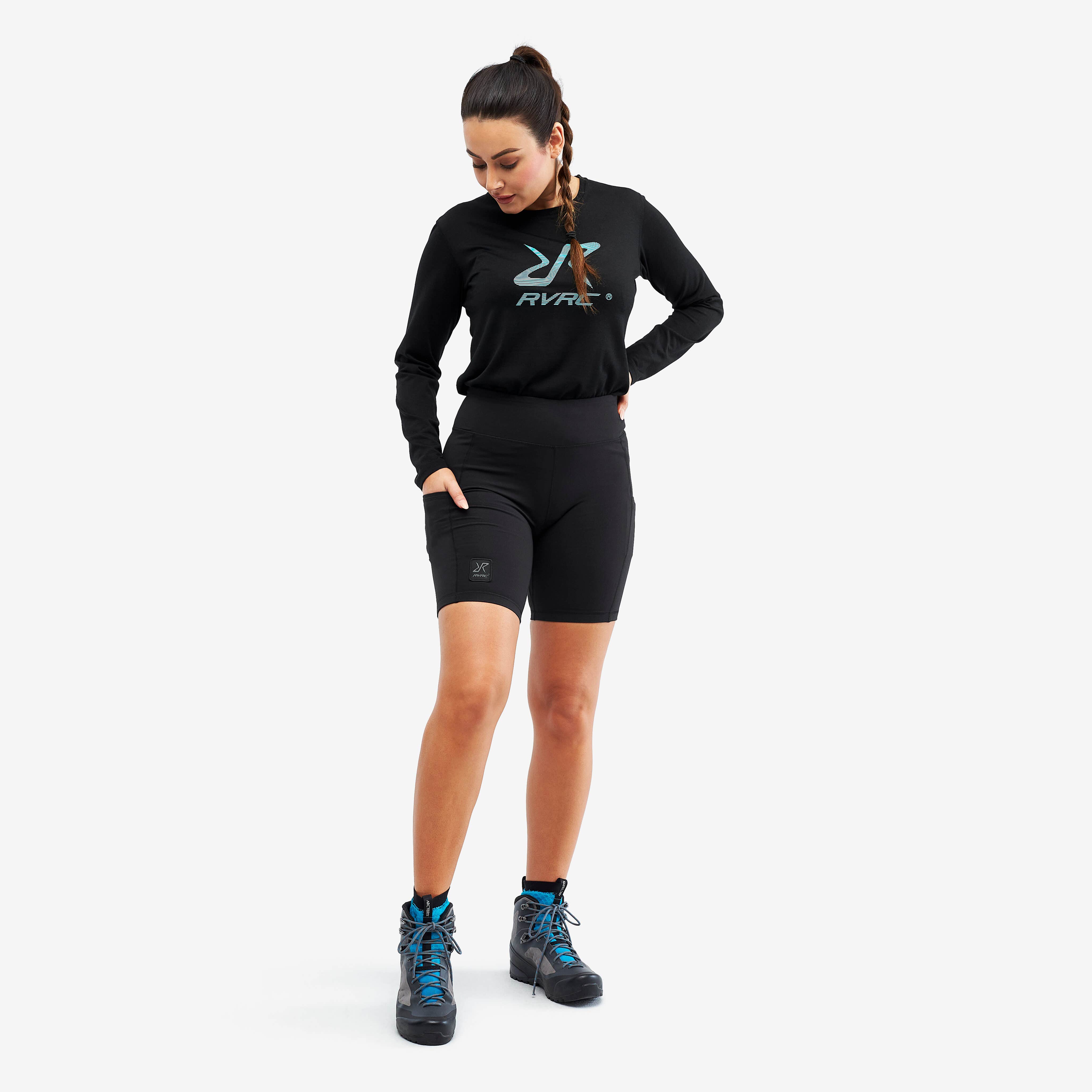 Summit Short Tights Femme Black