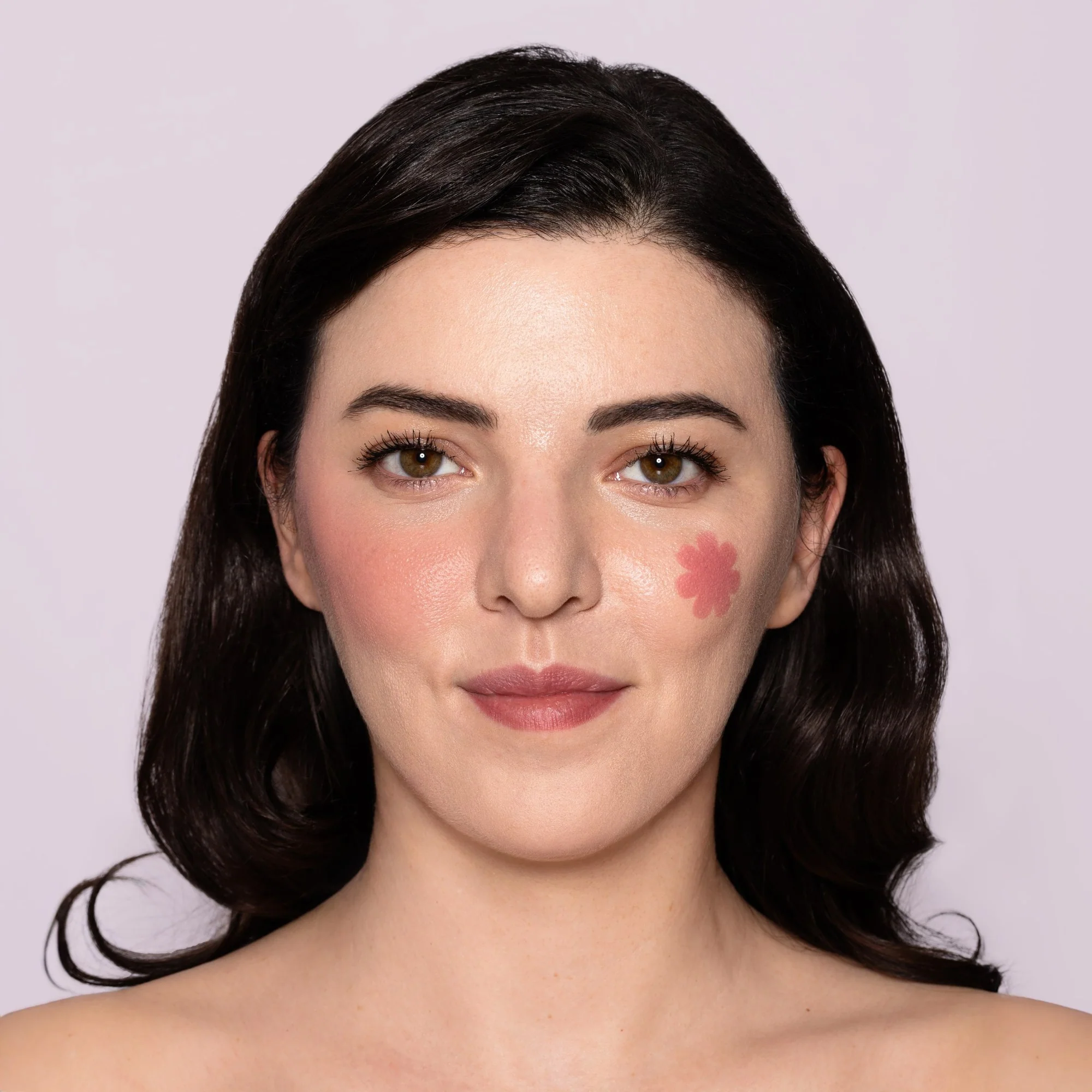 Fard de obraz Incarnato Flat Perfection Velvet - Fard de obraz compact, Pudră compactă