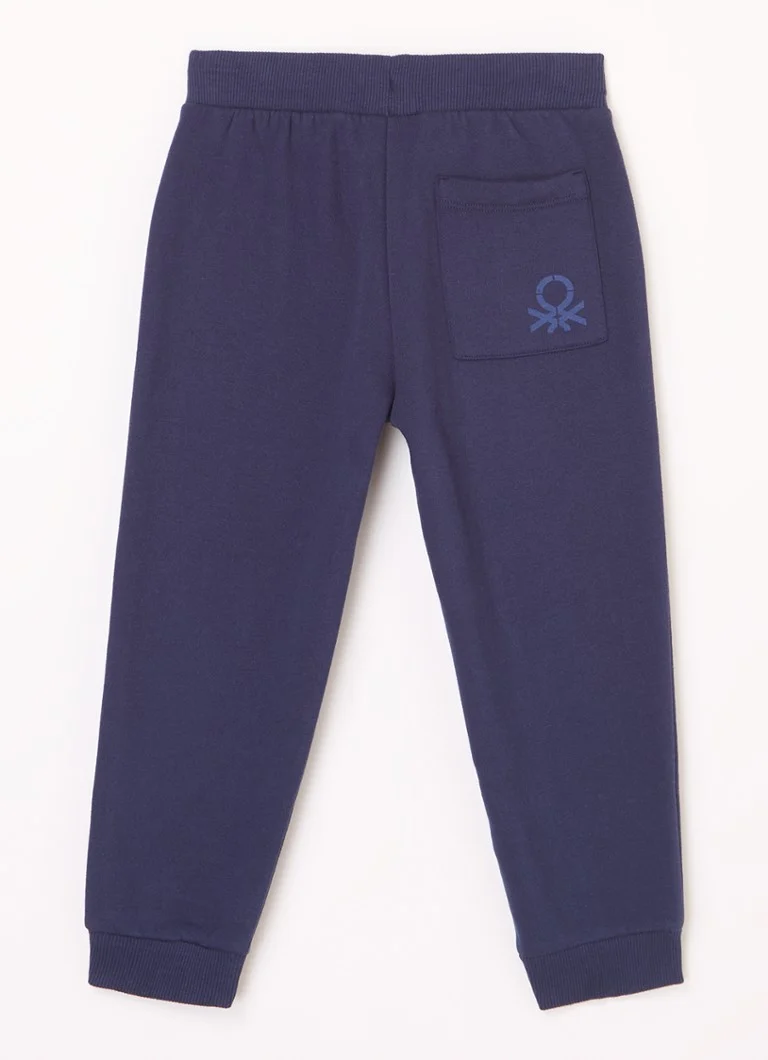 Pantaloni de trening Benetton slim fit cu șnur de strângere
