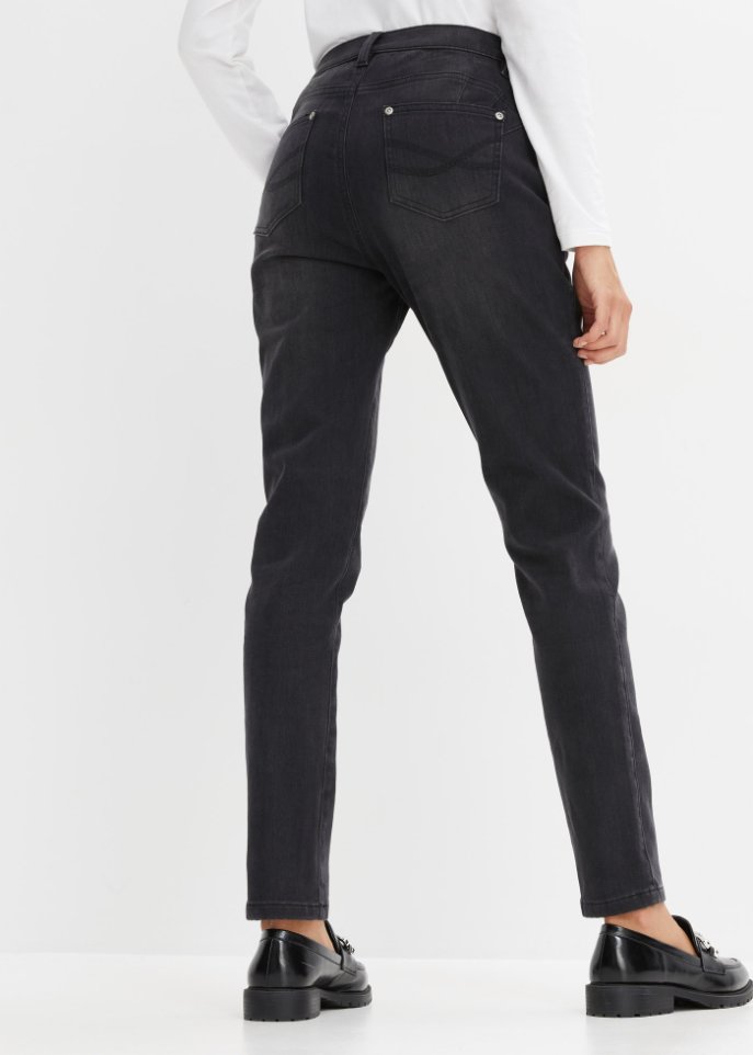 Shaping Thermo-Jeans mit kuscheliger Innenseite, Slim
