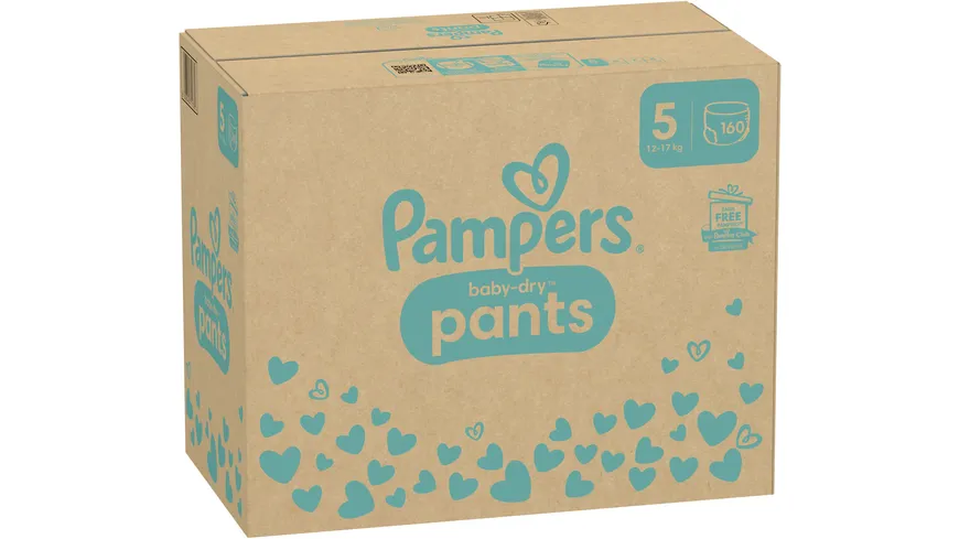 Pampers Baby Dry Pants Gr.5 12-17kg Monatsbox