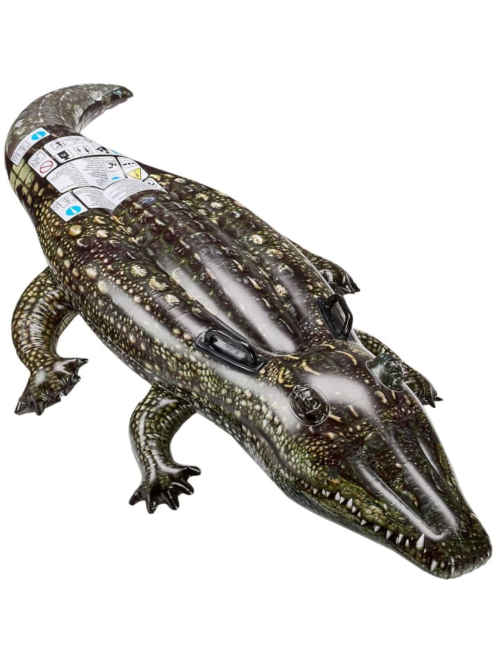 Intex Schwimmtier realistisches Krokodil 170x86cm in grün günstig kaufen onesize