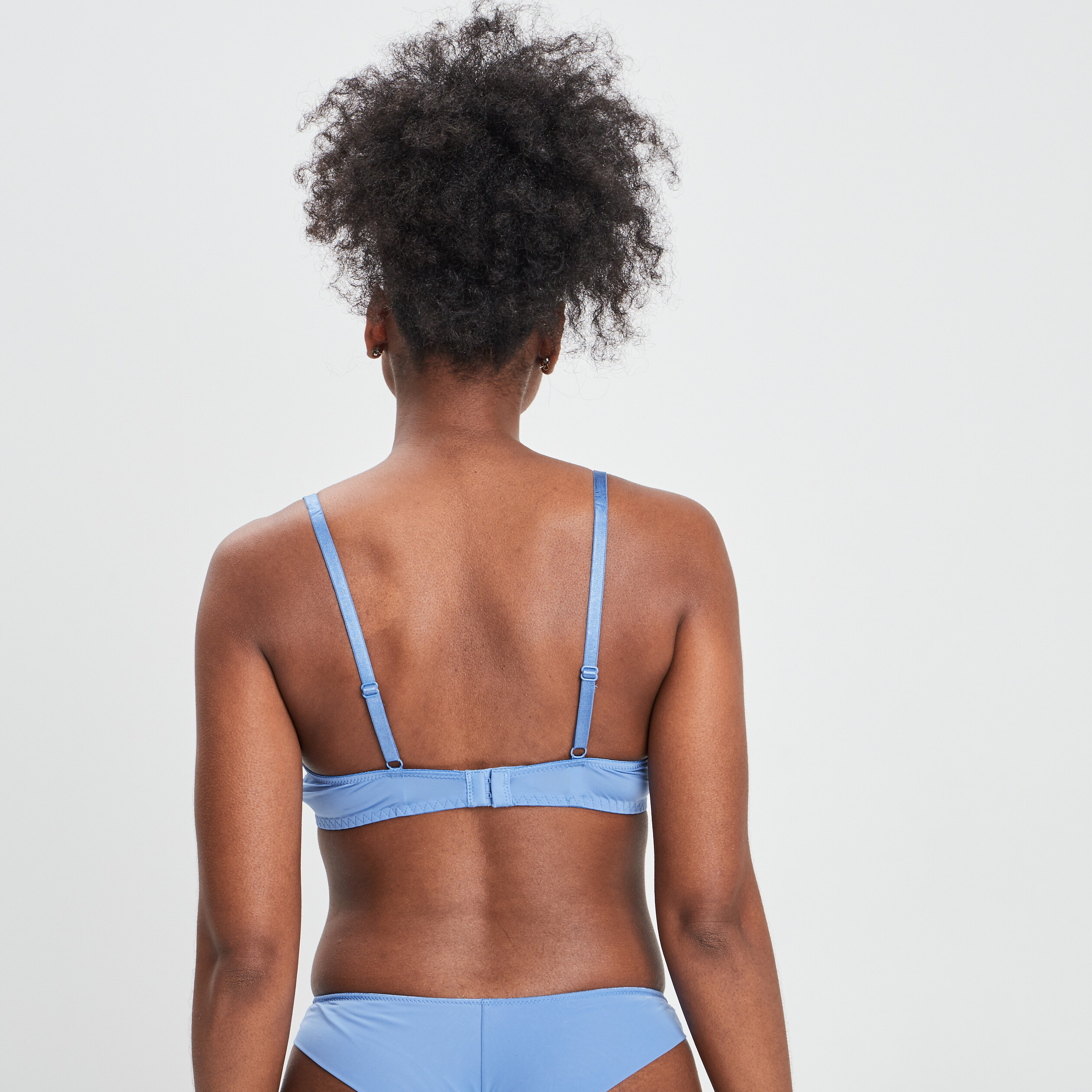 Soutien-gorge triangle bleu lavande femme | La Halle