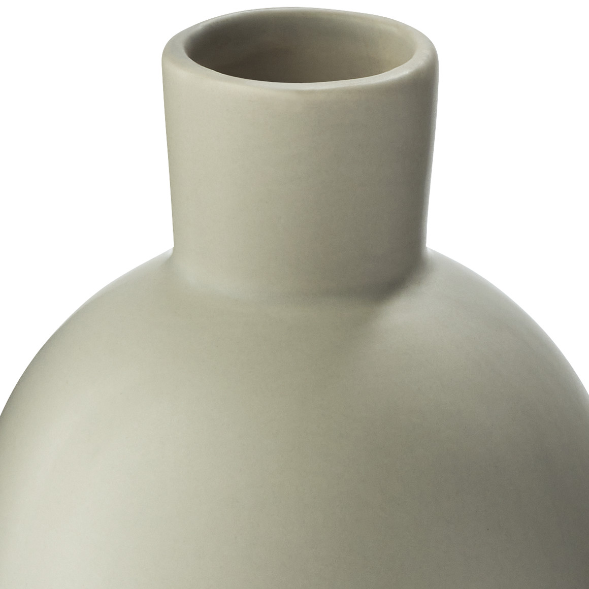 Vase in bauchiger Form