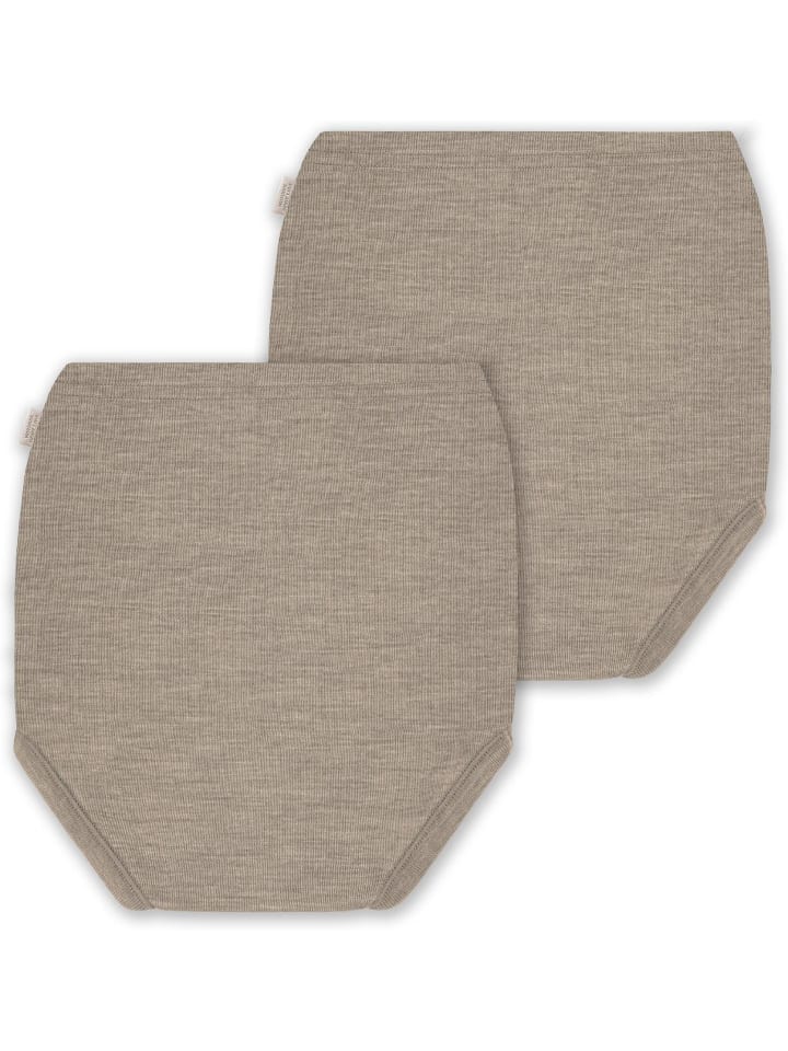 Normani Outdoor Sports 2er Pack Baby Merino Windelhose Tokoroa in Beige günstig kaufen