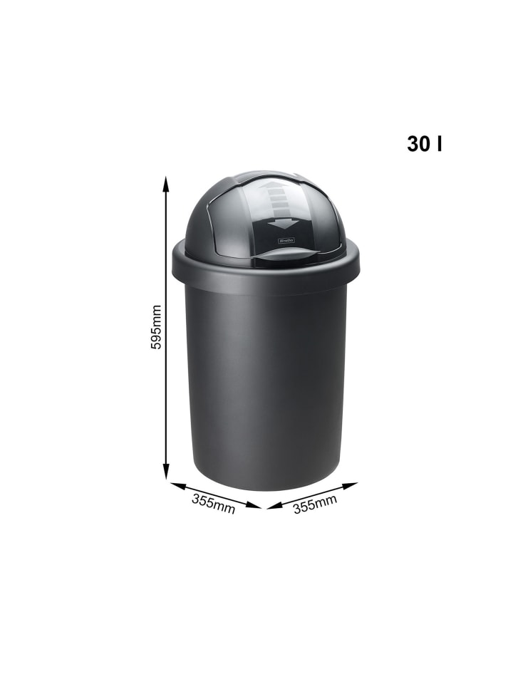 Rotho Set Mülleimer 2 tlg. ROLL BOB günstig kaufen onesize