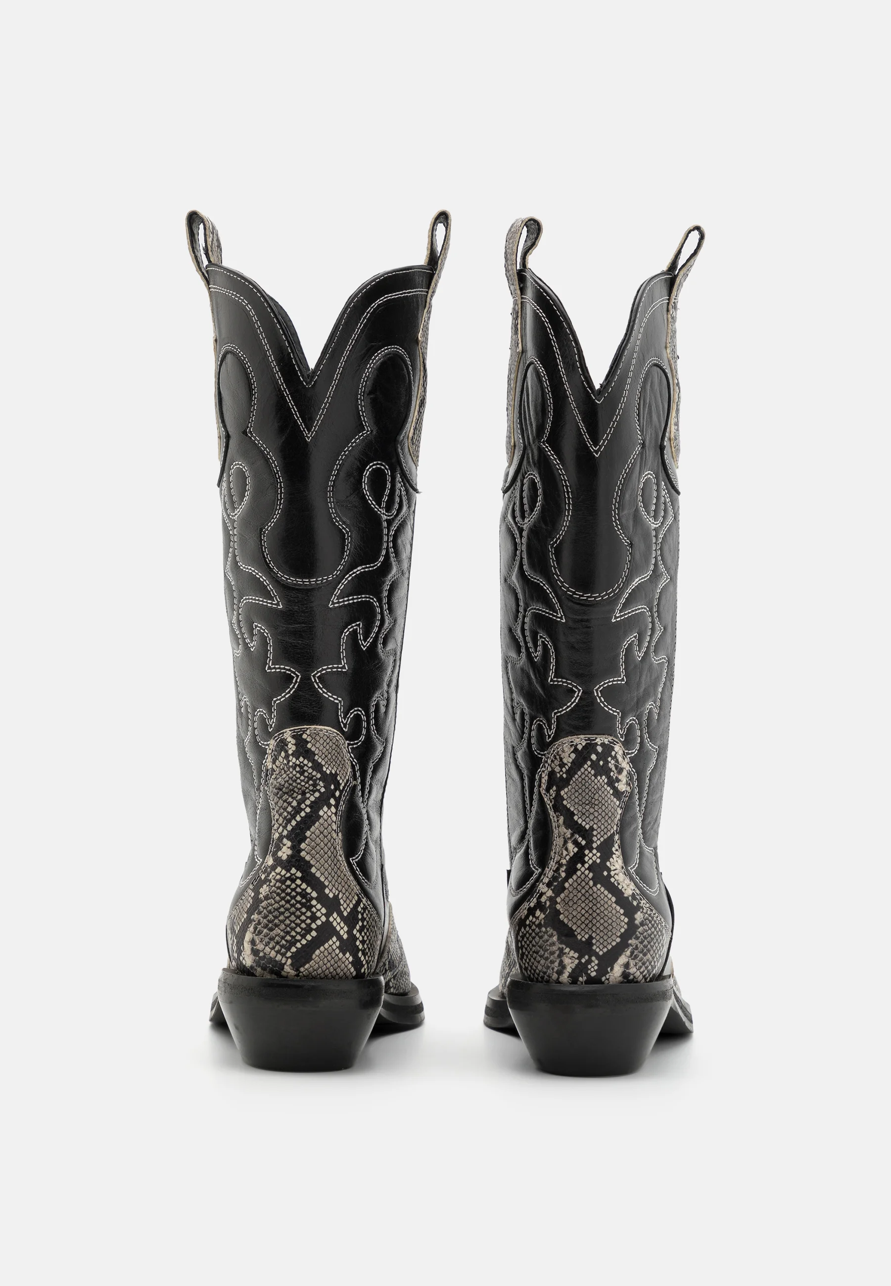JULIANNE SNAKE - Botas tejanas/de motociclista