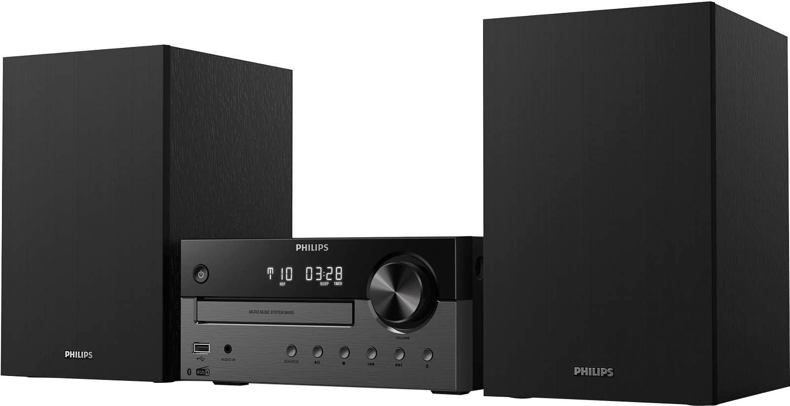 Philips TAM4505 Radio (Digitalradio (DAB), FM-Tuner mit RDS, 60 W)