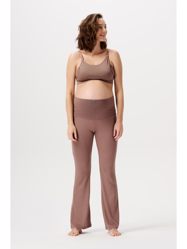 Noppies Casual Hose Flared Luci in Deep Taupe günstig kaufen