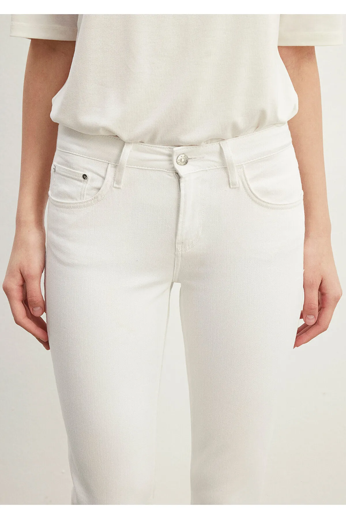 Mavi  Ada Casual Vintage Weiße Jeanshose 1020581363