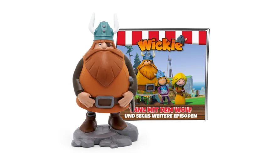tonies - Hörfigur für die Toniebox: Wickie: Tanz mit dem Wolf und sechs weitere Episoden