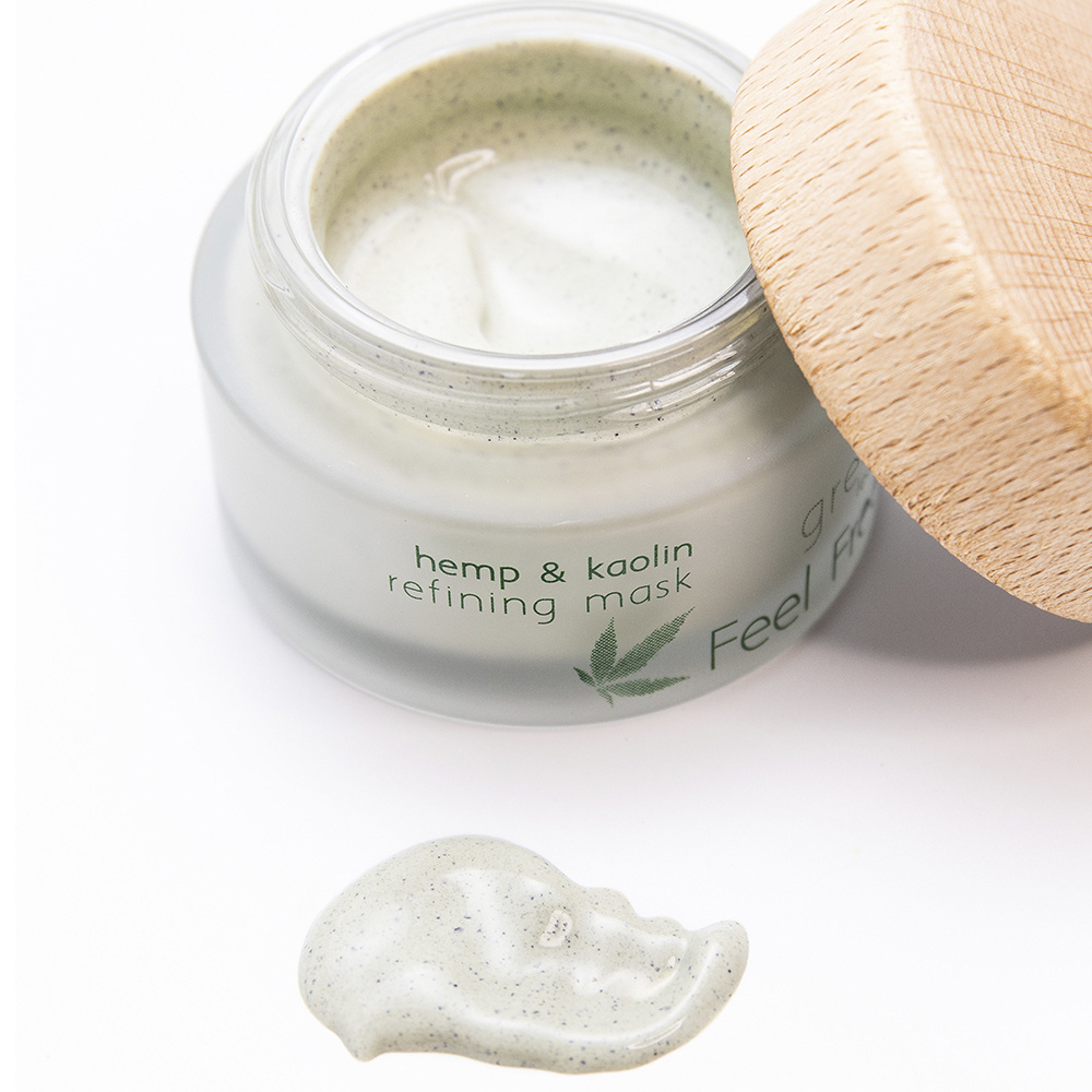 Feel Free Chanvre & Kaolin Masque Raffinant + Gommage Masque + Gommage Ecocert