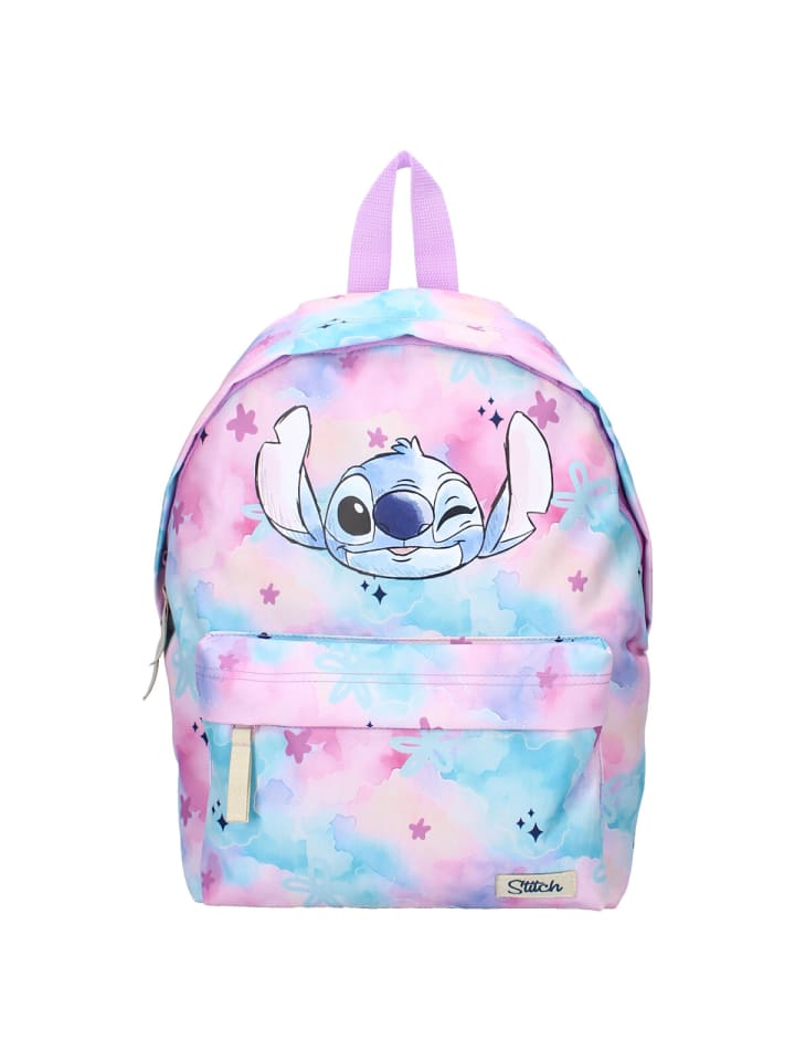 Lilo & Stitch Unbearably Cool Rucksack Trendiger Rucksack Schultasche für Freizeit in Rosa günstig kaufen 37 cm