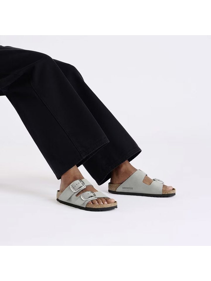Birkenstock Leder-Pantoletten 