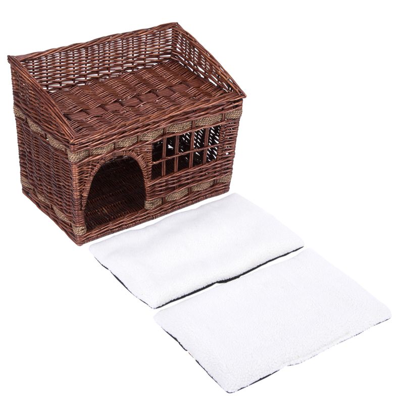 Katzenhaus Pueblo, dunkelbraun zu Discountpreisen % bei bitiba.de