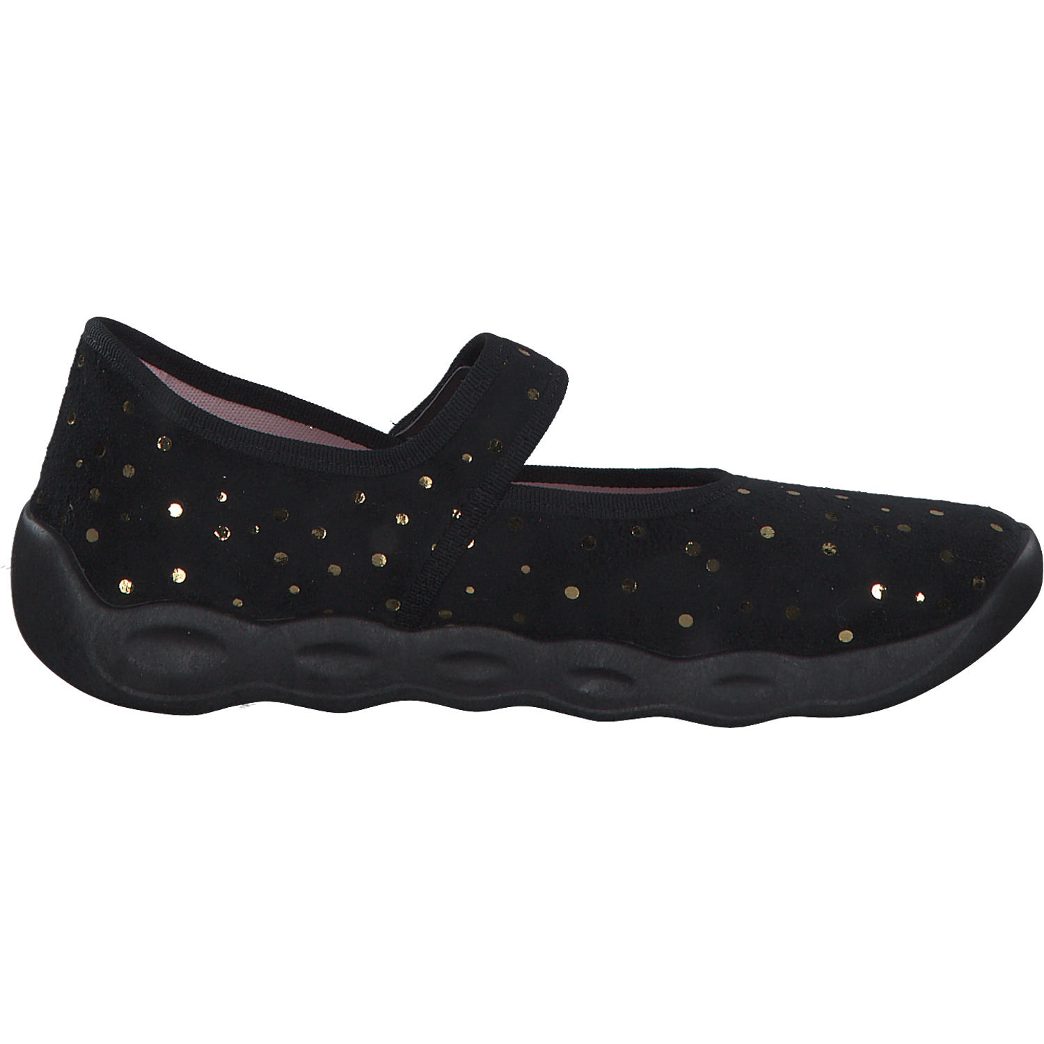 Superfit BUBBLE 06271, Hausschuhe, Kinder, Schwarz