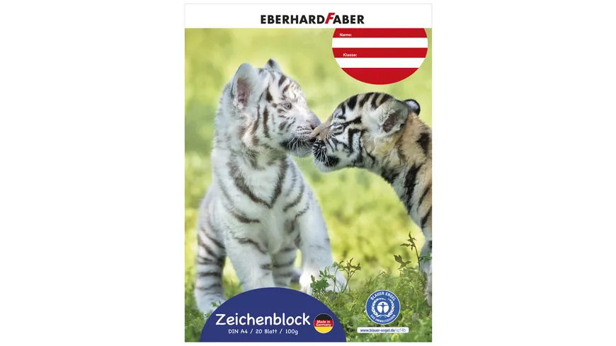 EBERHARD FABER Zeichenblock A4 20 Blatt
